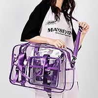 Vista 156 de Pequeña bolsa de gimnasio para mujer, bolsa de viaje con compartimento para zapatos