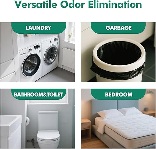 Miniatura 6 de Clean-n-Fresh Aerosol para inodoro de 6.8 onzas líquidas, espray para excremento de coco de playa, ambientadores para baño, eliminador de olores de