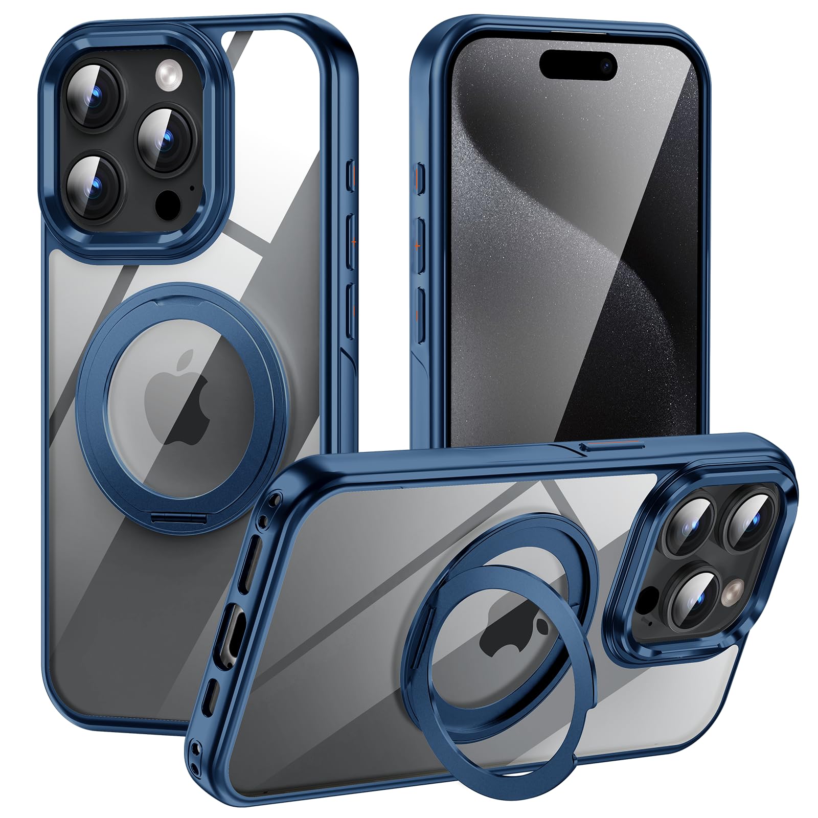 Amazon.co.jp: iPhone 15 Pro ケース MagSafe対応 リングスタンド一