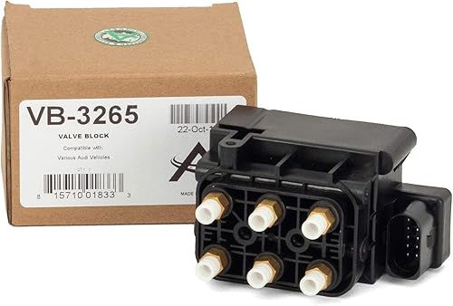 Miniatura 3 de Arnott Bloque de válvula electromagnética- 01-05 Allroad (C5),05-11 Audi A6/7-11 S6 (C6), 04-10 A8/07-09 S8 (D3)