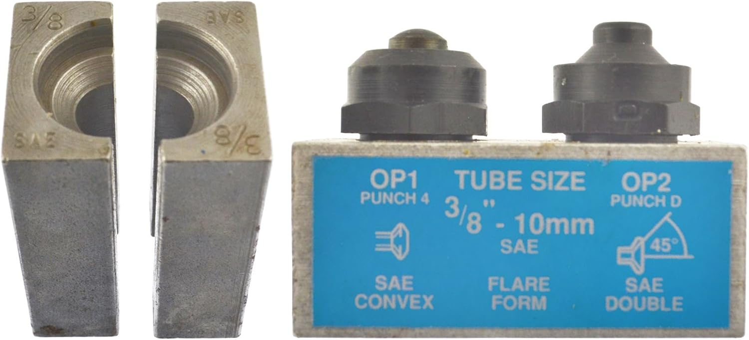 3/8" SAE Brake Pipe Flaring Flare Tool Punch and Die Single/Double FL05