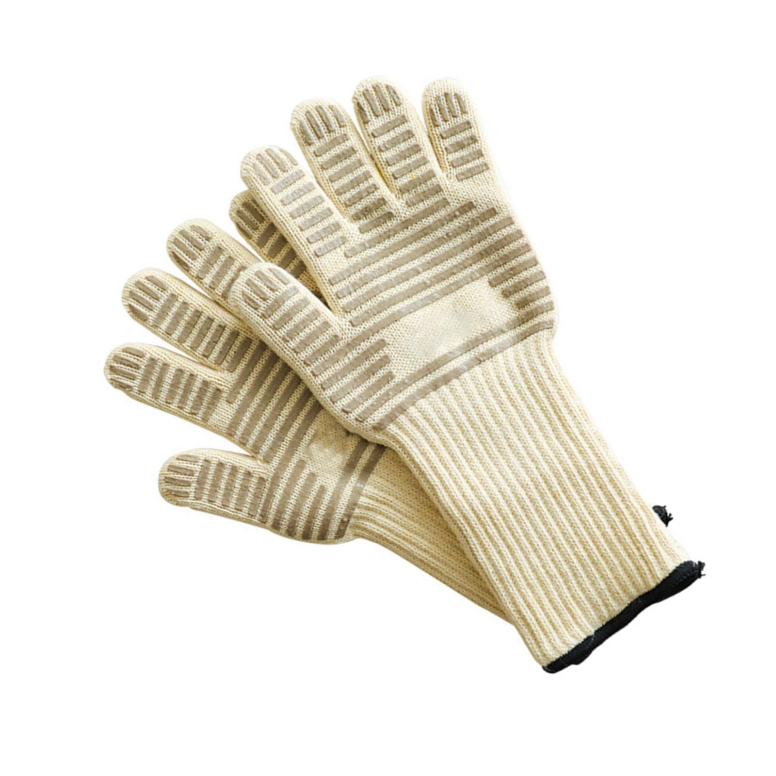 Msioytog Multifuntional Heatproof Kitchen Gloves Baking Gloves Suitable for Baking BBQ with Comfortable Fit and Long Time Use