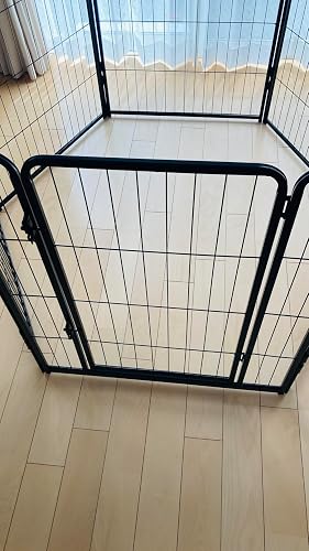 Amazon | fxw Homeplus 室内用犬用サークル 114cm│8パネル 大型犬向け