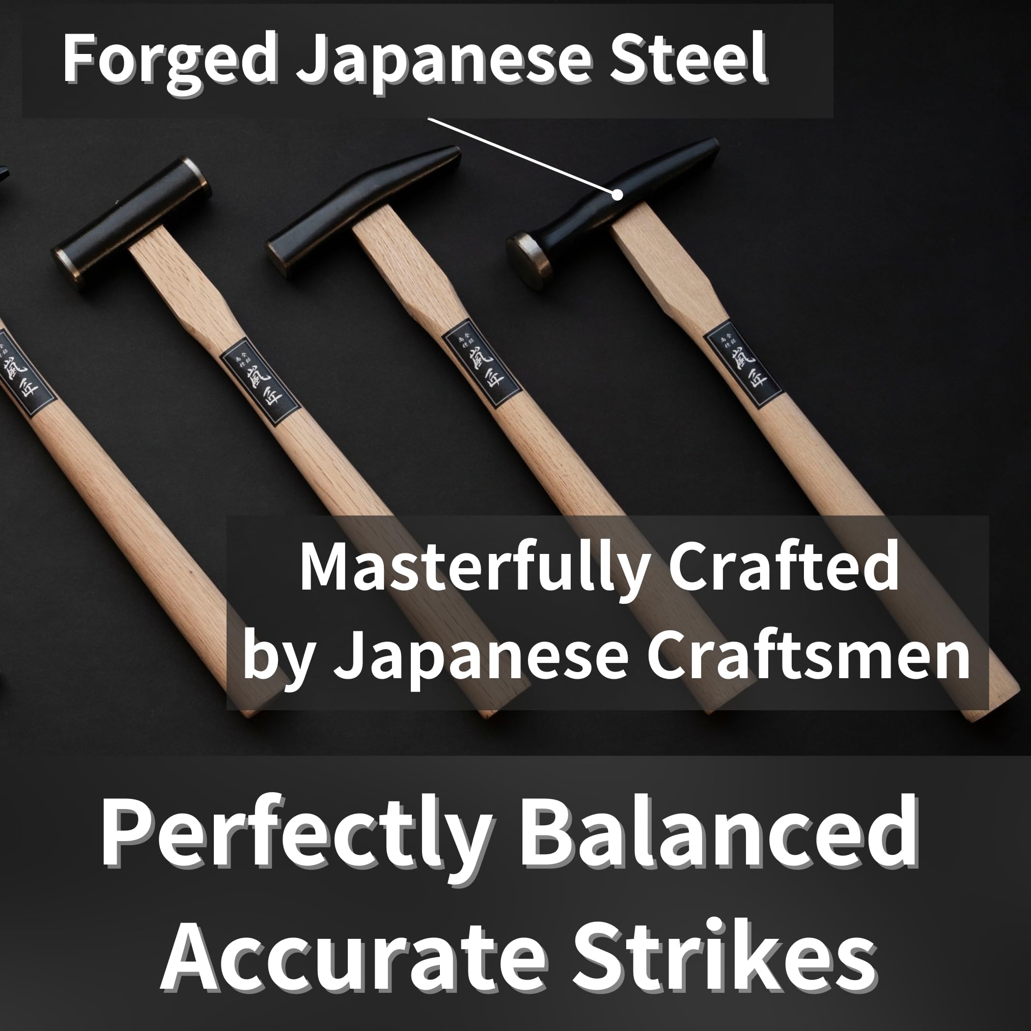 Japanese Sheet Metal Hammer - Heavy Duty & Durable -3