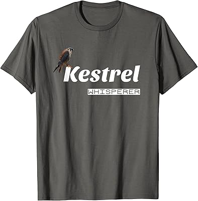 American Kestrel T Shirt - Kestrel Whisperer Birding TShirt T-Shirt