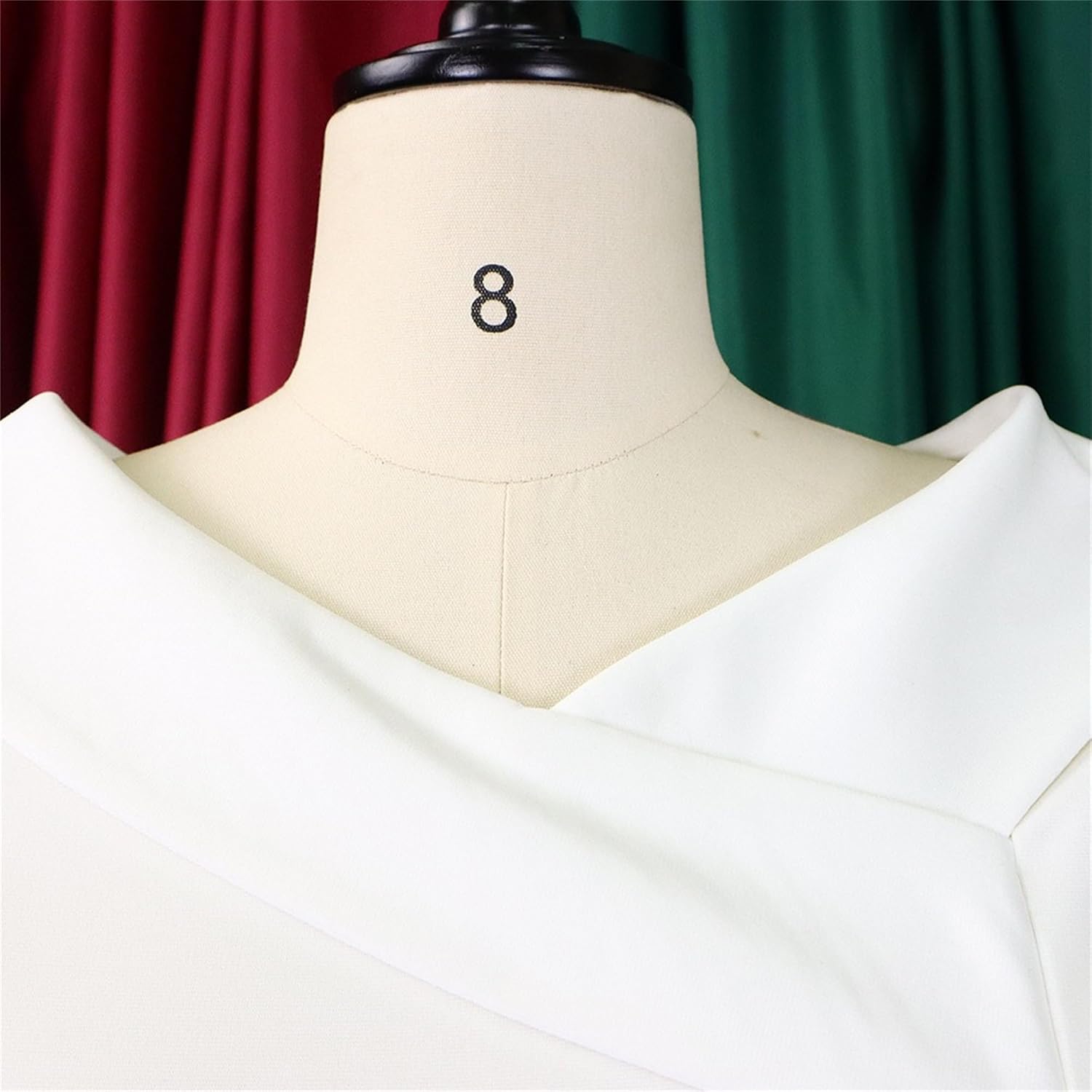Generic Women'S Long Sleeve Bodycon Pencil Dress Elegant Ruched Business Dress Formal Cocktail Party Wedding Guest Dress
