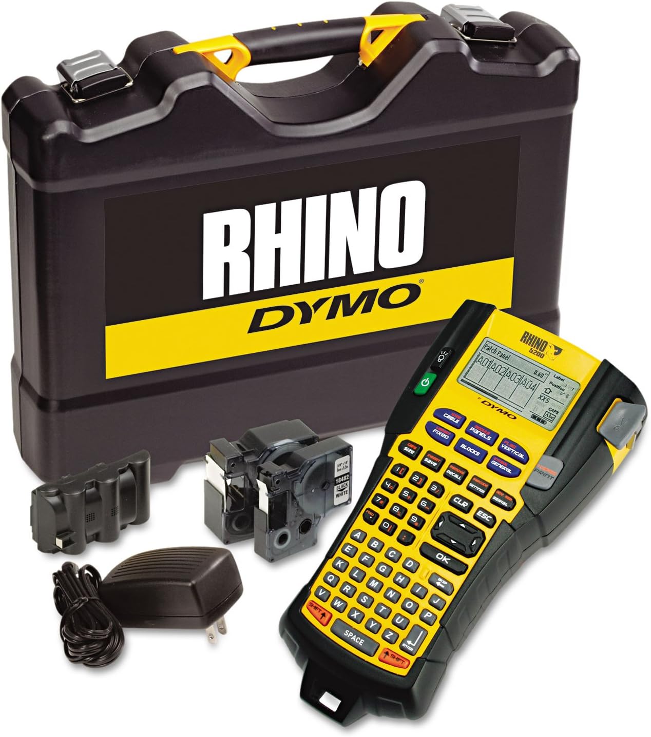 DYM1756589 - Dymo Rhino 5200 Label Maker Kit