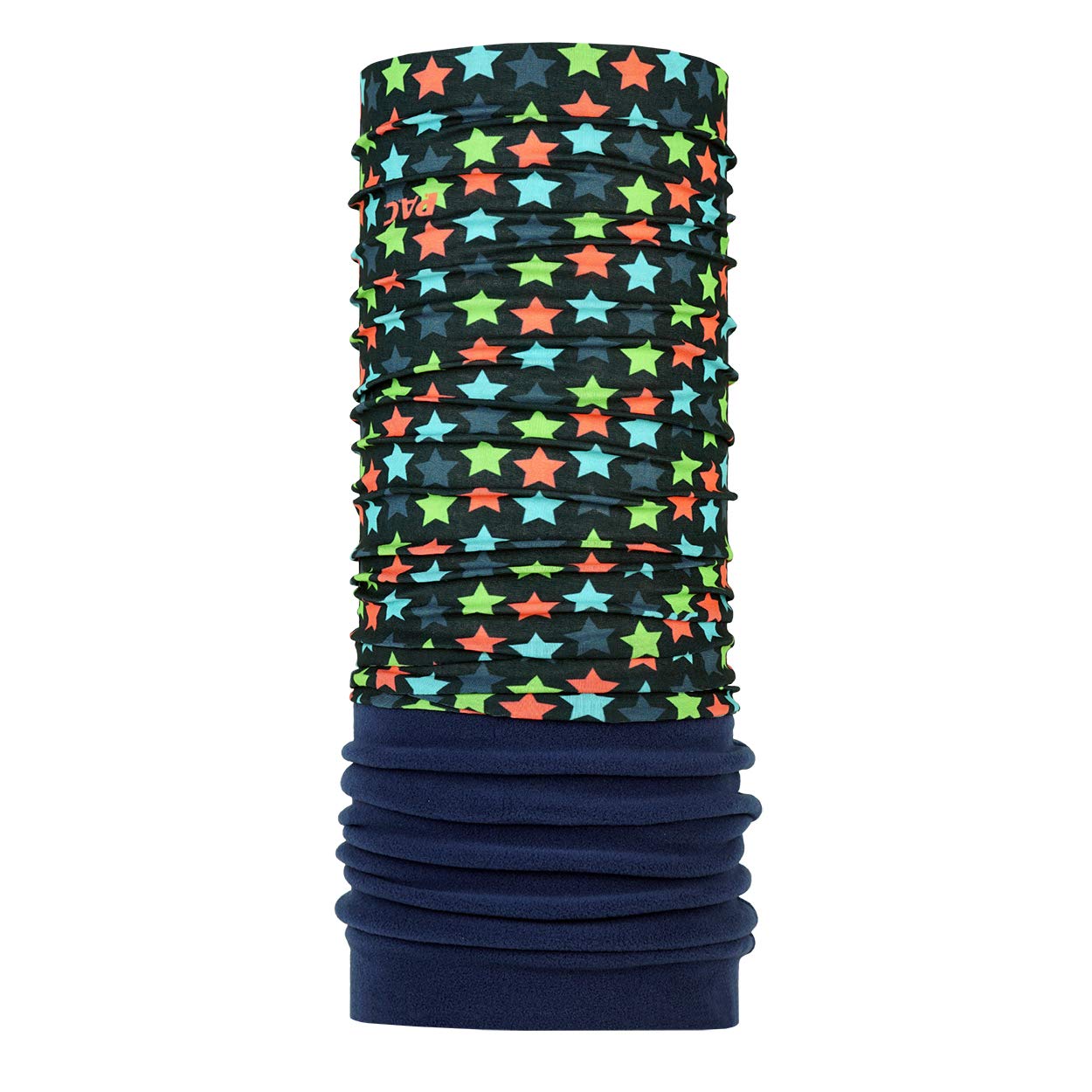 P.A.C. Kids Fleece Multifunktionstuch - Outdoor, Ski, Halstuch, nachhaltiges Schlauchtuch, Kinder, viele Tragevarianten