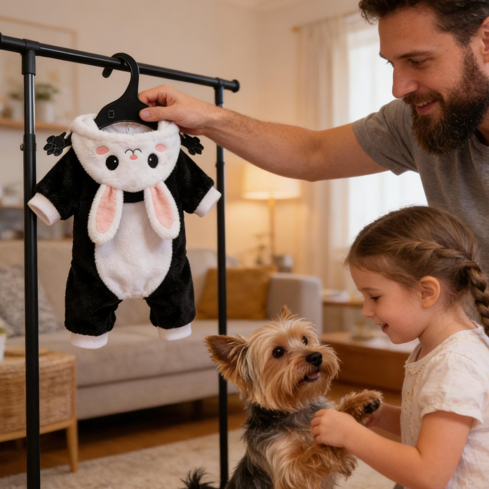Hunde-Kleiderbügel für Kleidung, Pfotenabdruck-Bekleidung, -Kleidungshalter – für Schrank, Kleiderschrank, Schlafzimmer, Wohnung, Zuhause, Geschäft