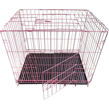 Amazon Mitef ペット用 折り畳み式 ケージ 金属製 犬 クレート プラスチック製 トレー付 18 ピンク Mitef クレート 通販 Amazon Mitef ペット用 折り畳み式 ケージ 金属製 犬 クレート プラスチック製 トレー付 18 ピンク Mitef クレート 通販