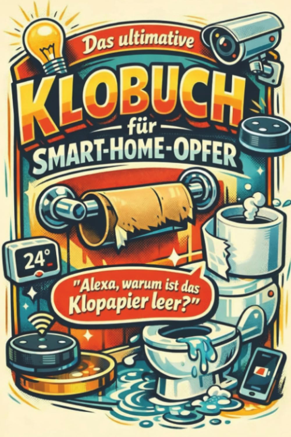 Das ultimative Klobuch für Smart-Home-Opfer: Alexa, warum ist das Klopapier leer? Lustiges Geschenk mit Lifehacks, Fun Facts und Geschichten