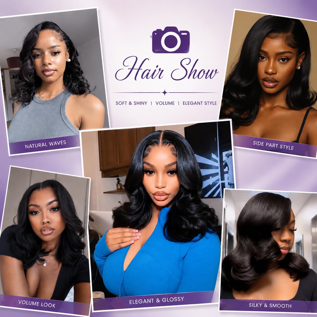 Wear and Go Glueless Wigs Pre Plucked Pre Cut 4x4 Body Wave Bob Wig Human Hair wigs for Black women Short Bob Wig 180 dentisty Natrual Color 12 Inch