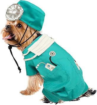 Nurse Dog Costume, Small