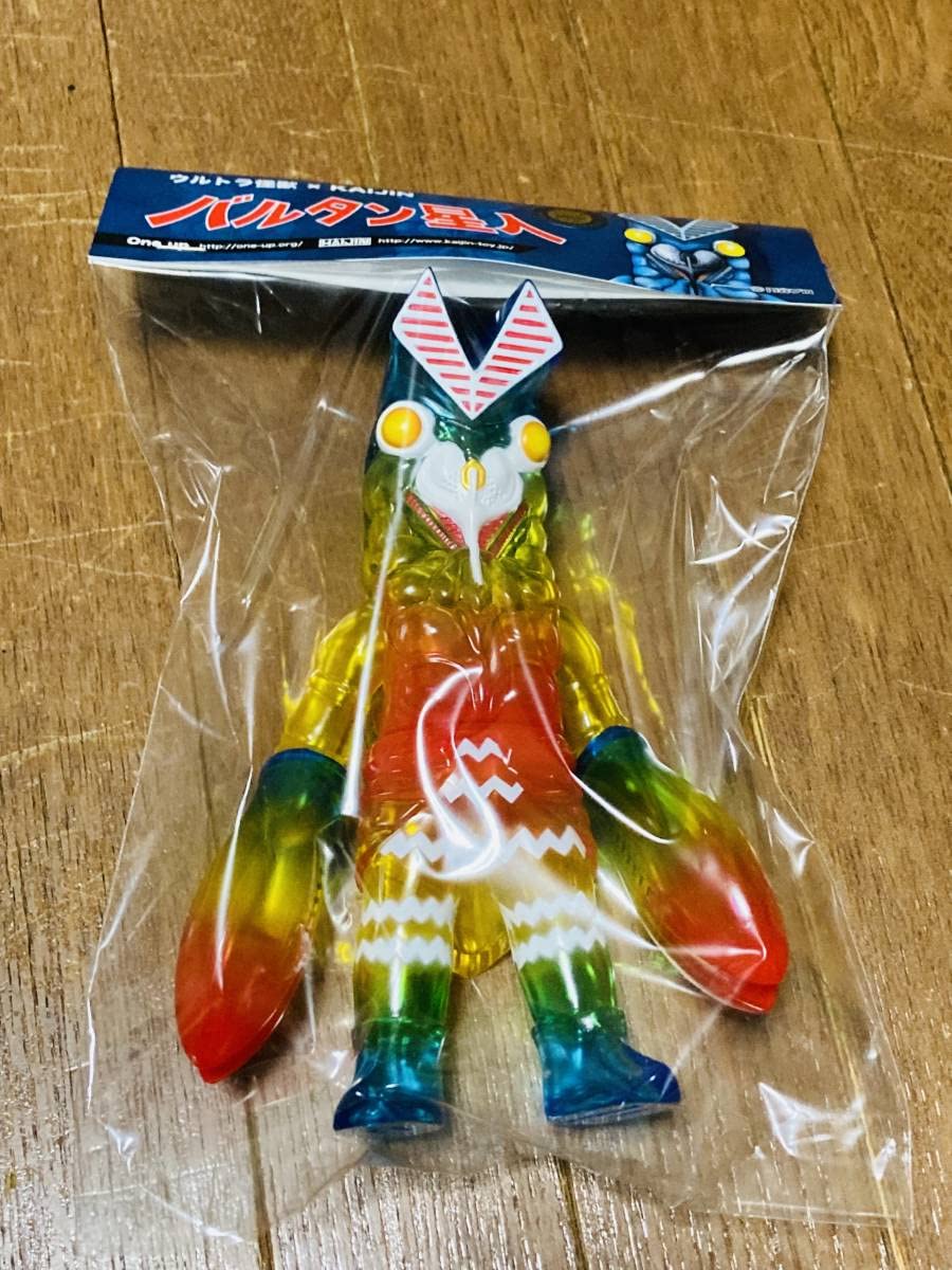 x KAIJIN レインボー クリア成型 バルタン星人 up one KAIJIN One 13:00迄受付中 抽選販売今～2/25 円谷プロ様モノ3種 up. 特撮