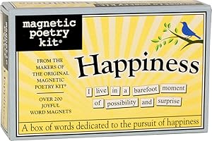 magnetic poetry words for the fridge happiness kit