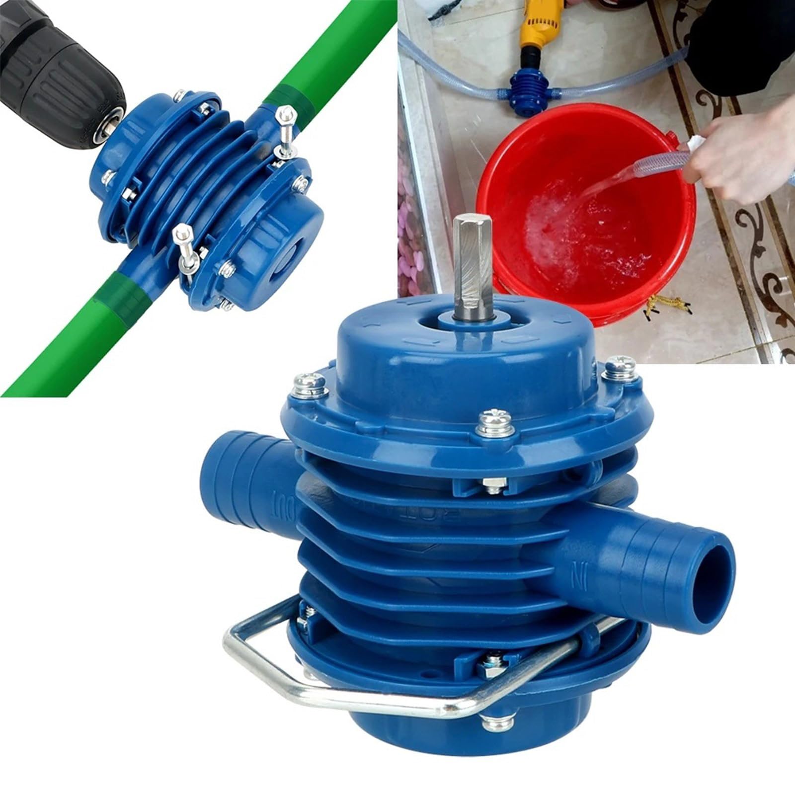 Pompa di trasferimento dell'acqua compatta con albero di trasmissione