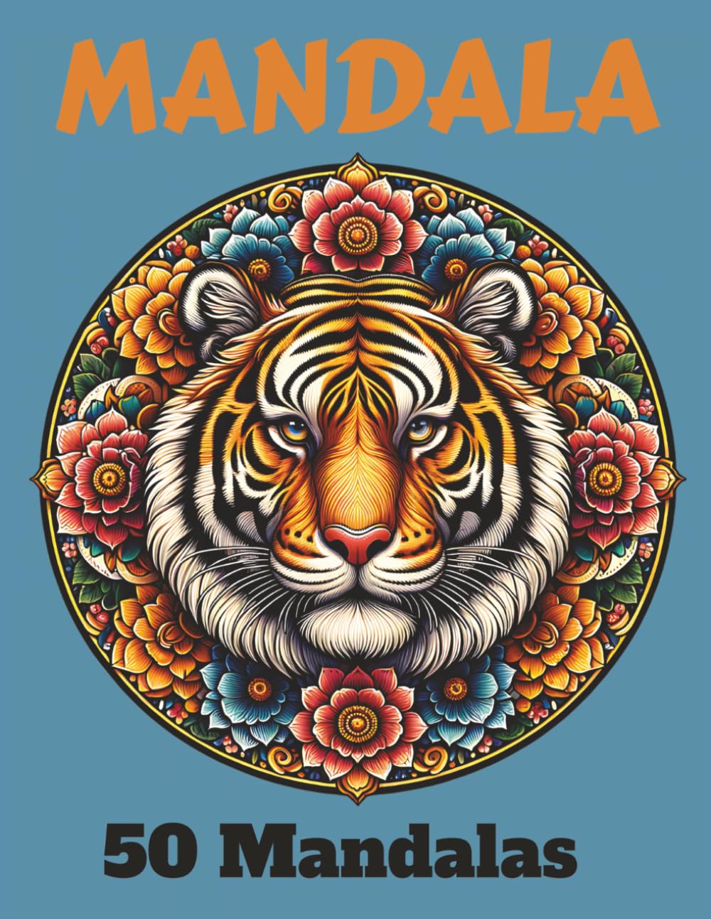 50 Mandalas: Beautiful coloring pages for teenagers and adults