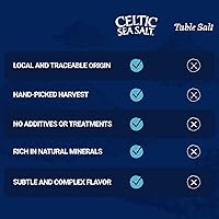 Vista 8 de Celtic Sea Salt - Sal fina molida, 2 bolsas resellables, 1 libra