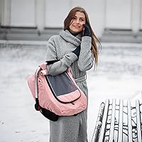 Vista 6 de Waterproof Car Seat Cover Baby, 3D Mink Dot Infant Car Seat Cover with 2 Breathable Vents, Universal Carseat Canopy for Girls Boys, Baby Carrier