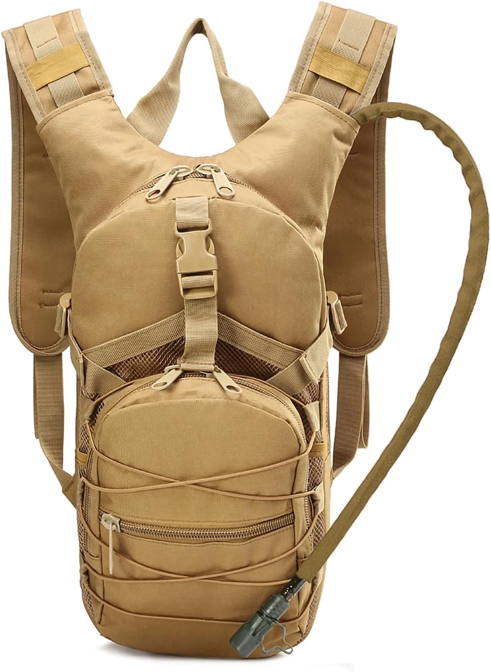 RAPIDSKY Tactical Hydration Backpack 3L, Lightweight Water Bag Hydration Pack, Hiking Backpack with Water Bladder for Men Women, Hydration Pack for Cycling, Running, Hunting