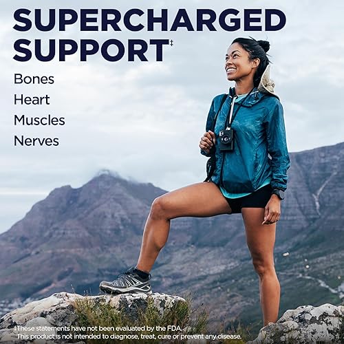 Miniatura 3 de KAL Cloruro de potasio 99 mg | Soporte nutritivo de electrolitos para huesos, corazón, músculos, nervios | Acción rápida | 100 unidades