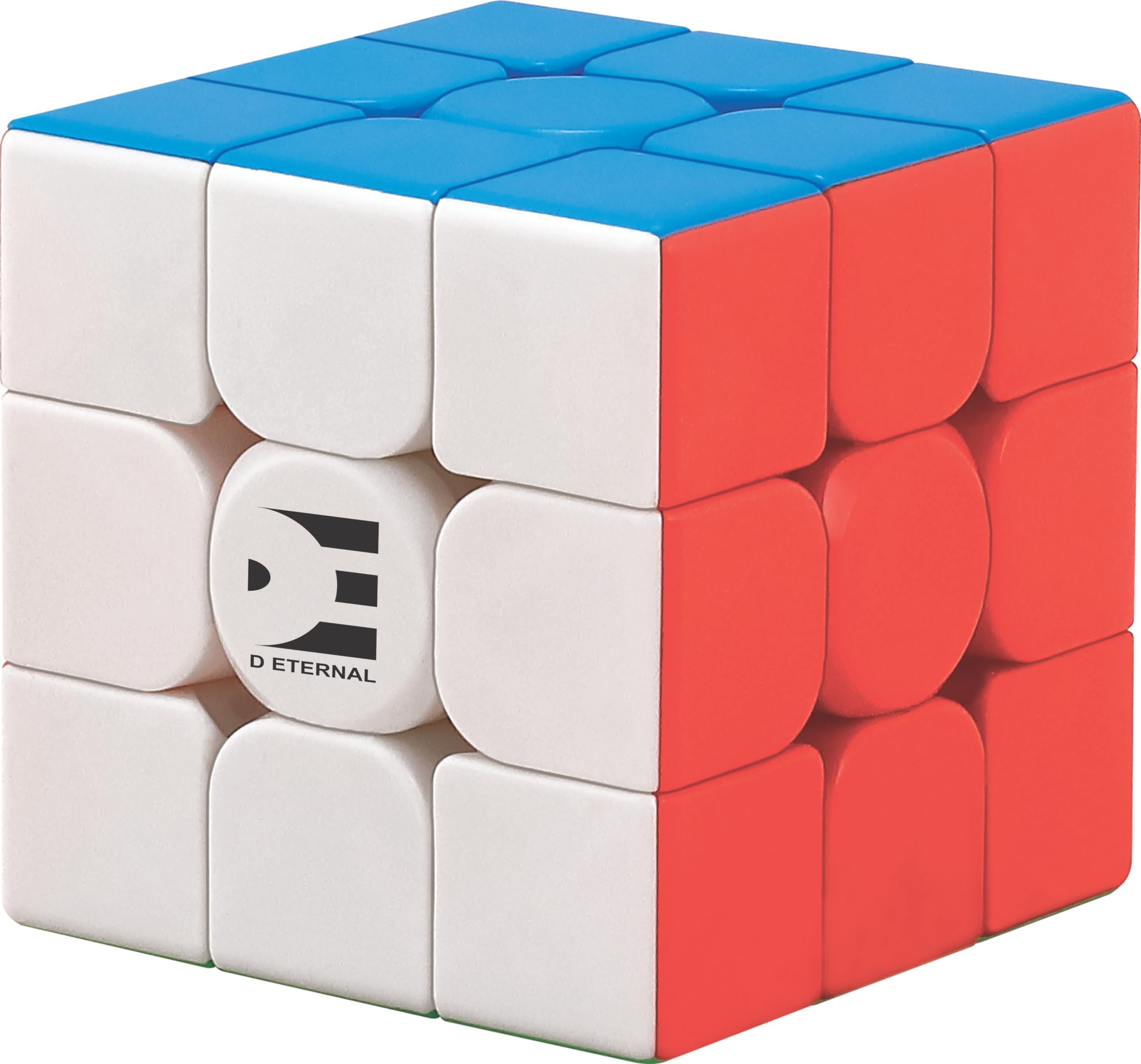 D ETERNAL Speed Cube 3X3X3 High Speed Stickerless Magic 3X3X3 ...