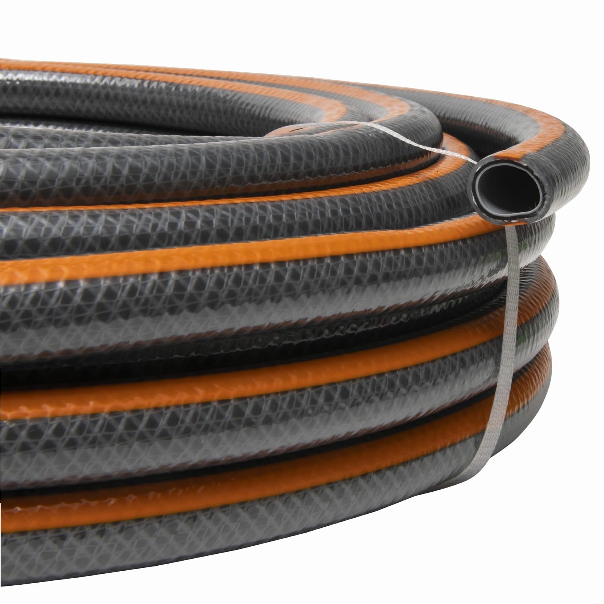 WERKA PRO Tuyau d'Arrosage 15 mm Antivrille Renforcé 200g/m 20 m - 5 Couches - Ø 15 mm - Résiste à 35 Bars - Température 10°C