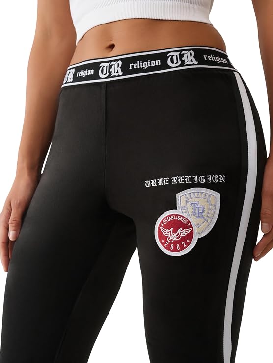 True Religion Velour Bootcut Track Pant for Women