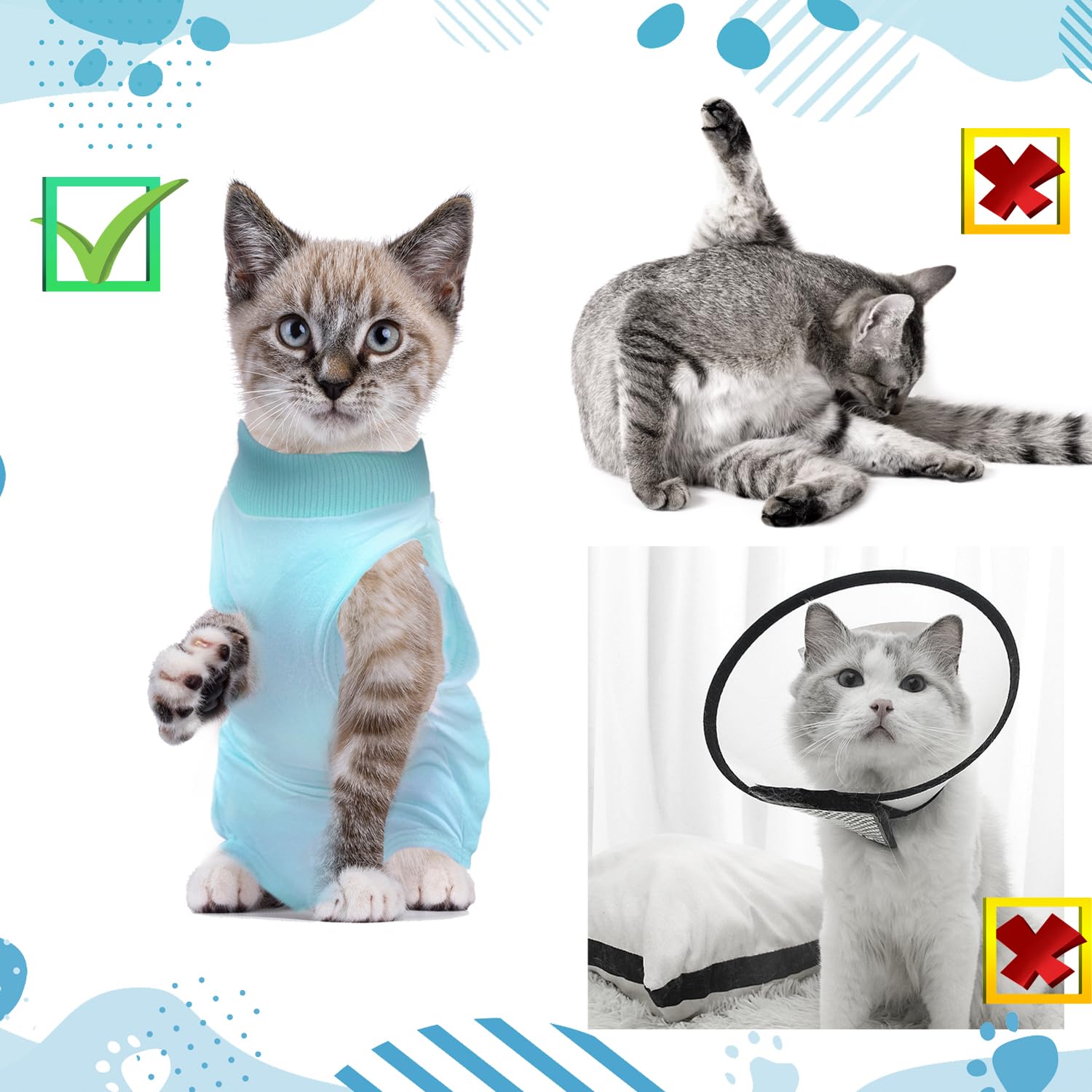RUGBOL Cat Recovery Suit - Image 4
