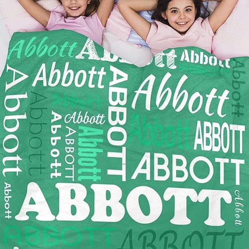 Miniatura 38 de Mantas de monograma personalizadas con nombres, manta personalizada para bebés niñas, manta de envolver con inicial, regalos personalizados