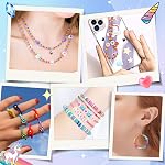 ZOOI Bracelet Making Kit for Girls Gifts 8-12 Years Old, Art Supplies for Kids 9-12 Teen Girl gifts, Unicorn Toys for Girls Jewelry Making Kit, Crafts for Kids 6-8, Toys for Girl 7-10