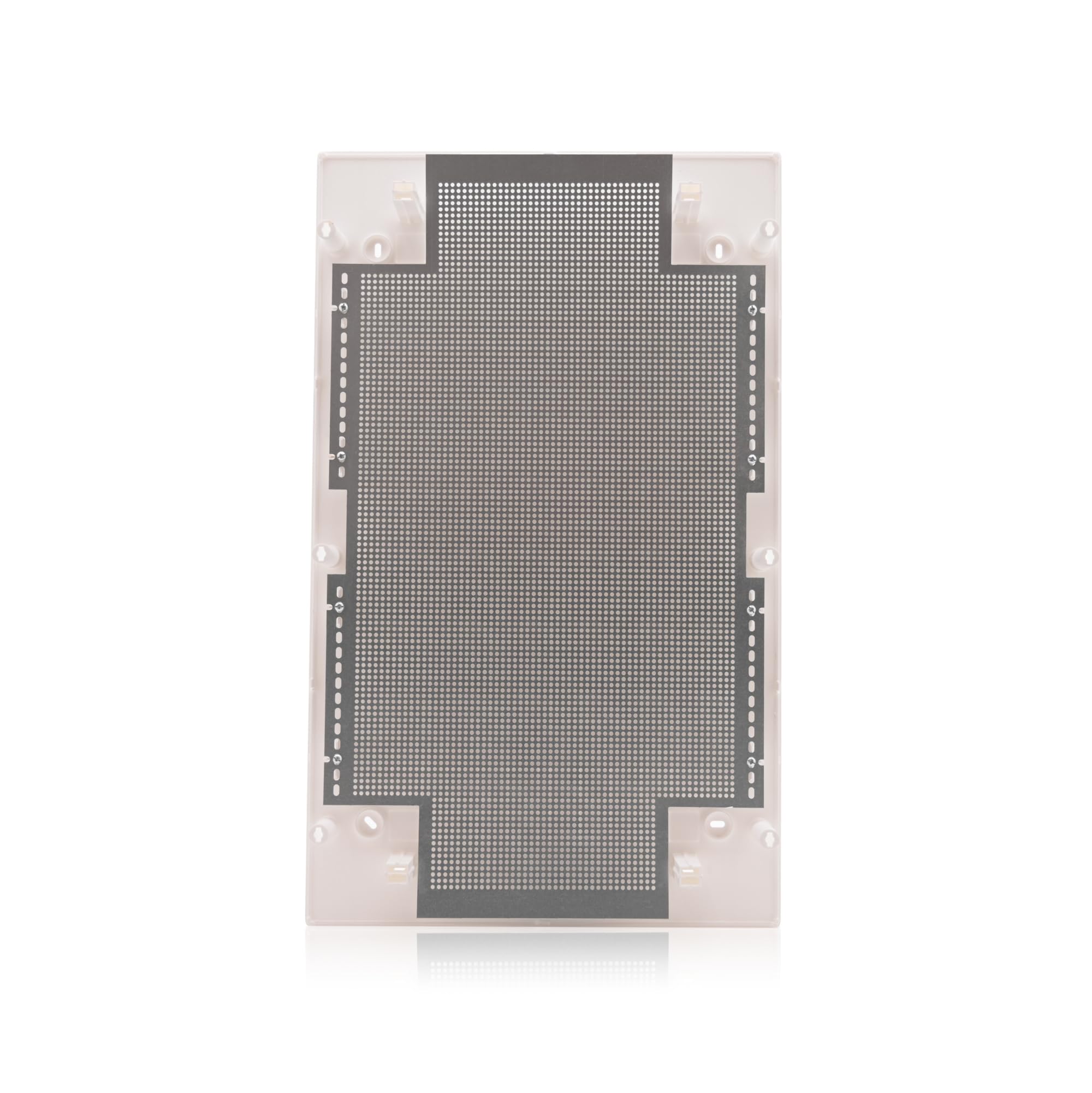 Intratec natynkowy rozdzielacz komunikacyjny IP40 – wytrzymały rozdzielacz sieciowy z tworzywa sztucznego ABS do routera, panel łatowy, 655 x 396 x 112 mm, biały