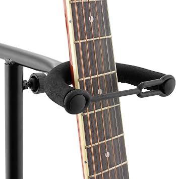 Tiger Music GST100-BK Double Guitar Stand - Black