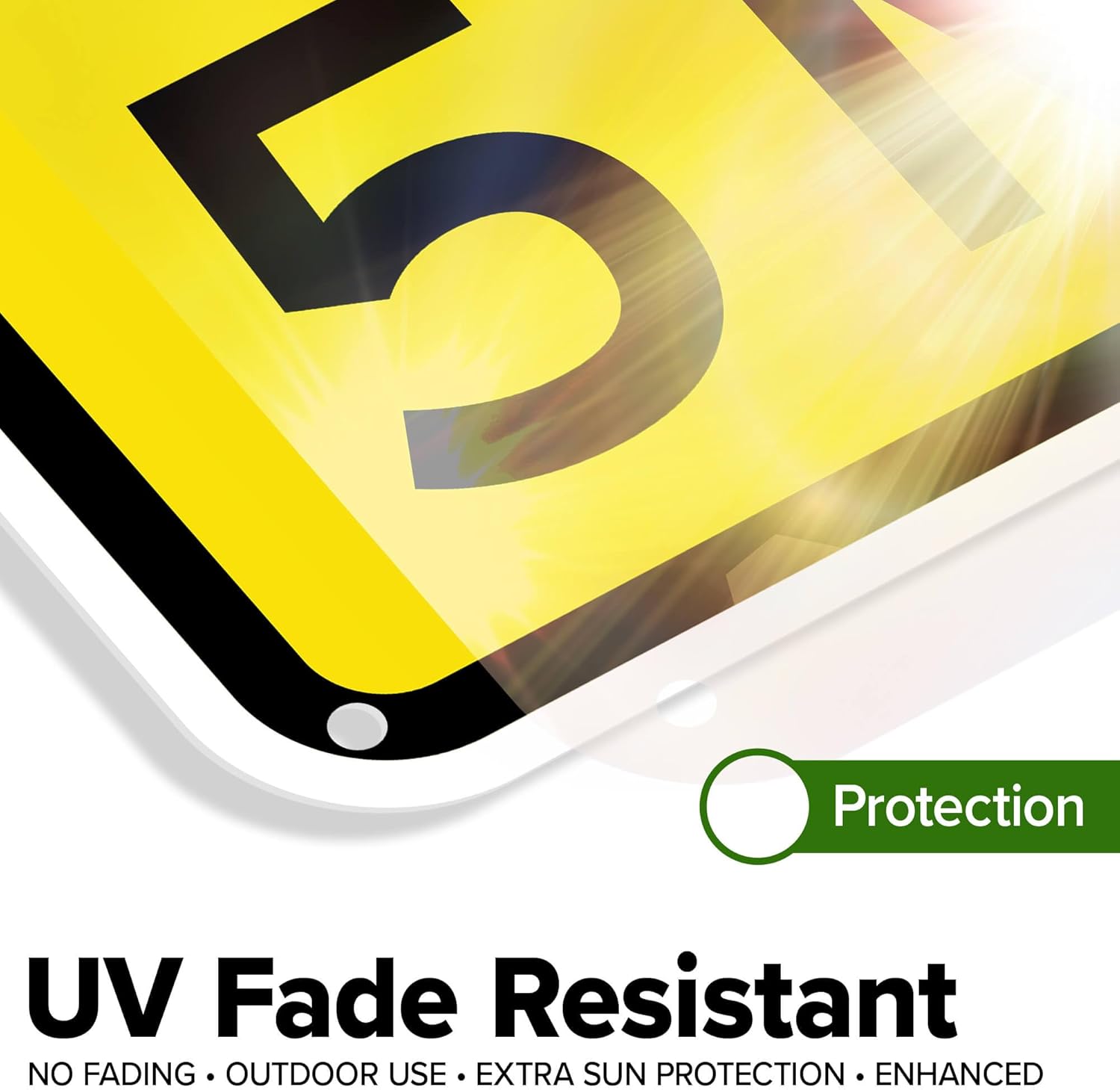 Slow Down Speed Limit Sign 5 MPH, 18"x24" Polyethylene, Indoor/Outdoor Use, USA MADE By My Sign Center