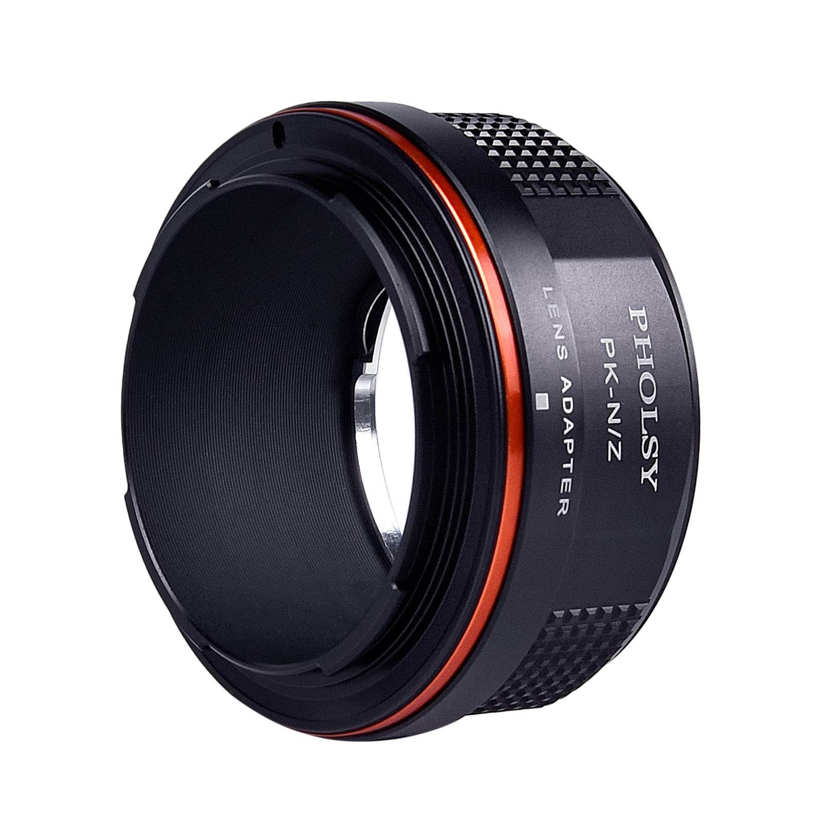 PHOLSY Konverter PK auf Z Objektivadapter Kompatibel mit Pentax K PK Objektiv und Kompatibel mit Nikon Z Mount Kameragehäuse