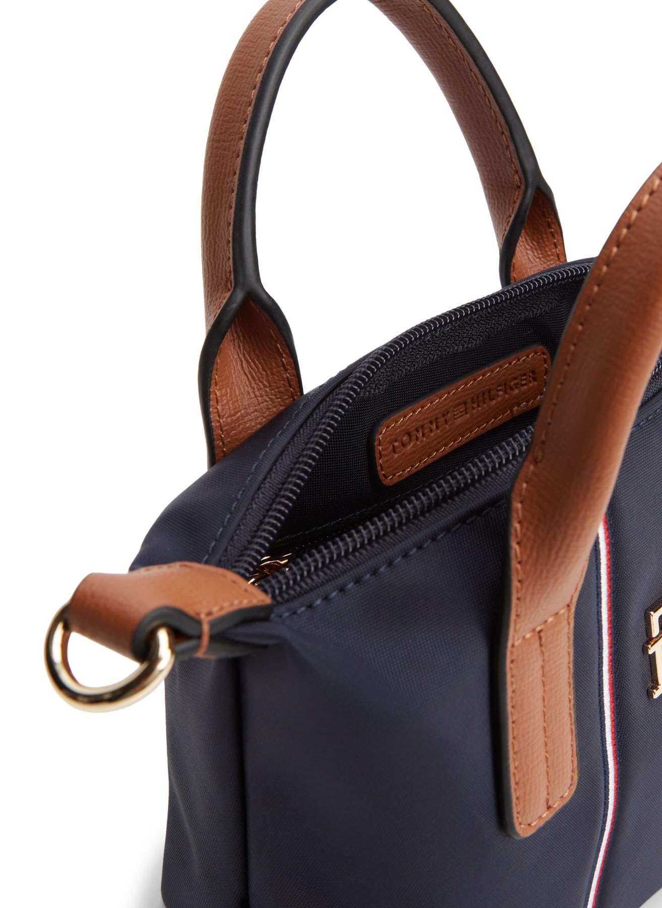 Tommy Hilfiger POPETTE MICRO TOTE C - Bolso para mujer, color azul espacial Corp, OS