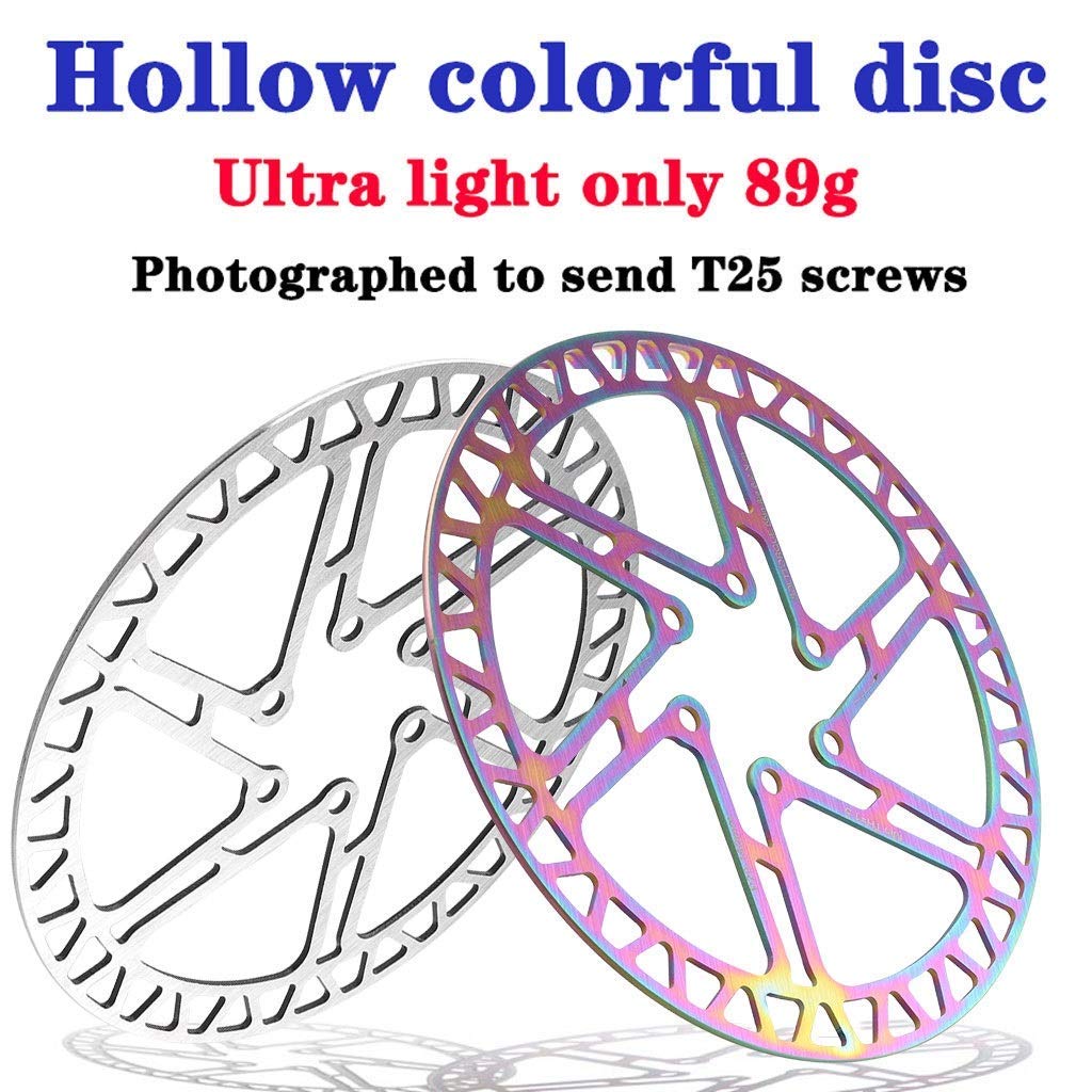 Freno a Disco Bici Rotore MTB 160 mm con bulloni, rotore flottante 2 Pezzi per Coda Morbida XC, Bici elettriche, MTB, Bicicletta Pieghevole