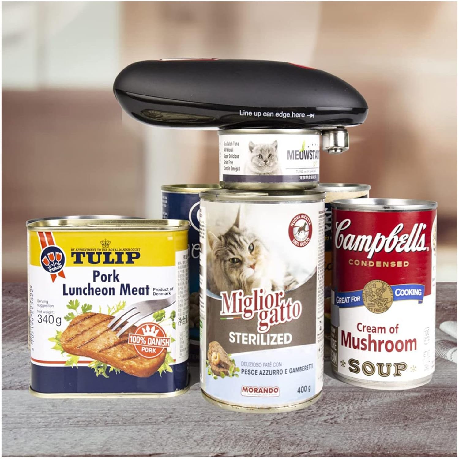 Kitchen Can Do Can Opener , One Touch Battery Operated