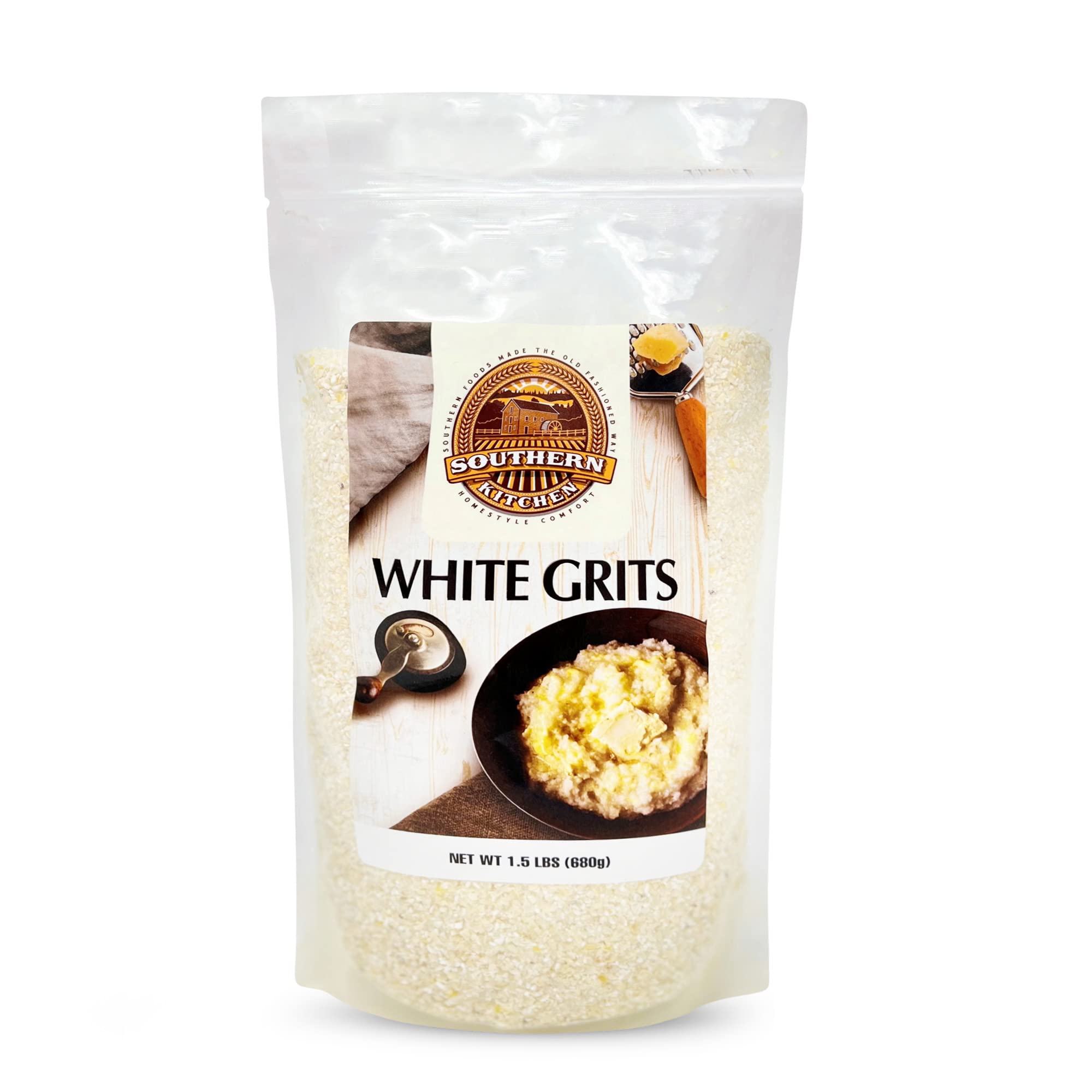 Southern Kitchen Stone Ground Grits (White) (2)