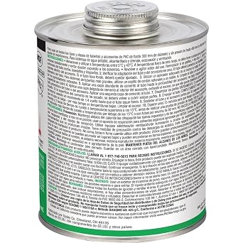 Oatey 32 Oz. Low Voc Heavy Bodied Heavy-Duty Clear PVC Cement - 1 Each