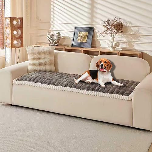 Miniatura 2 de Fundas de sofá para mascotas, fundas de sofá lavables para perros y gatos, funda antideslizante para sofás de 3 a 4 cojines, fundas protectoras para