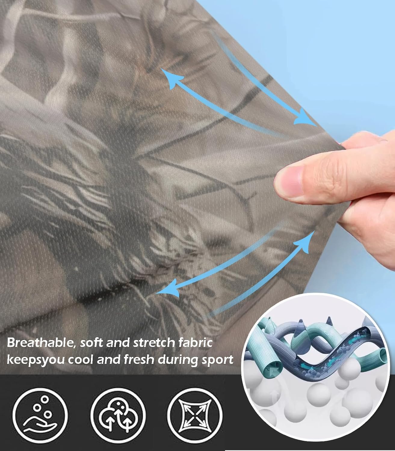 Mens Mesh Shorts 6Inch/9Inch Inseam Mens Athletic Shorts Breathable Fabric for Gym and Workouts - Image 2