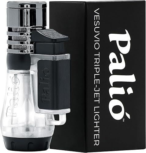 Palio Vesuvio Triple Jet Flame Torch Lighter, Blue – Precision Apex Flame