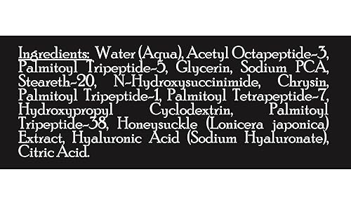 Miniatura 4 de Brickell - Suero potenciador de péptidos proteicos para hombres, péptidos de proteínas naturales y orgánicas para la cara para reafirmar y restaurar