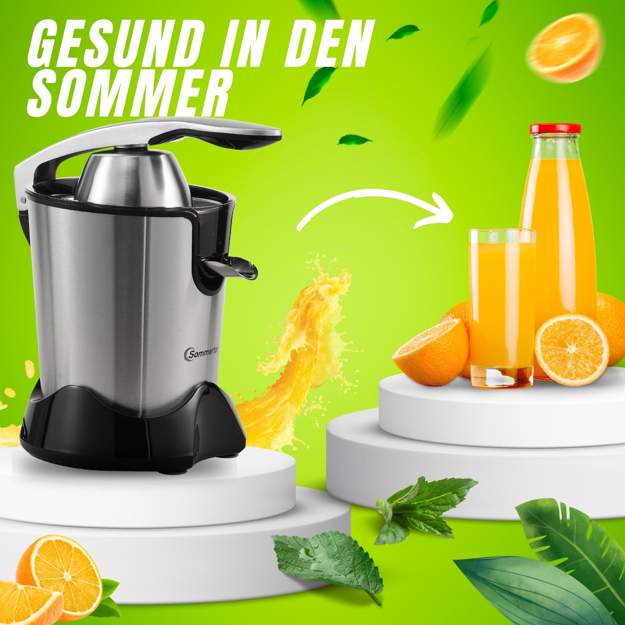 Elektrische citruspers CP 3535 – mit 3 Jahren Garantie