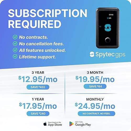 Miniatura 4 de Spy Tec Atlas XL GPS Tracker | Batería de 12 meses para seguimiento a largo plazo, rastreador GPS oculto resistente a la intemperie para vehículos,