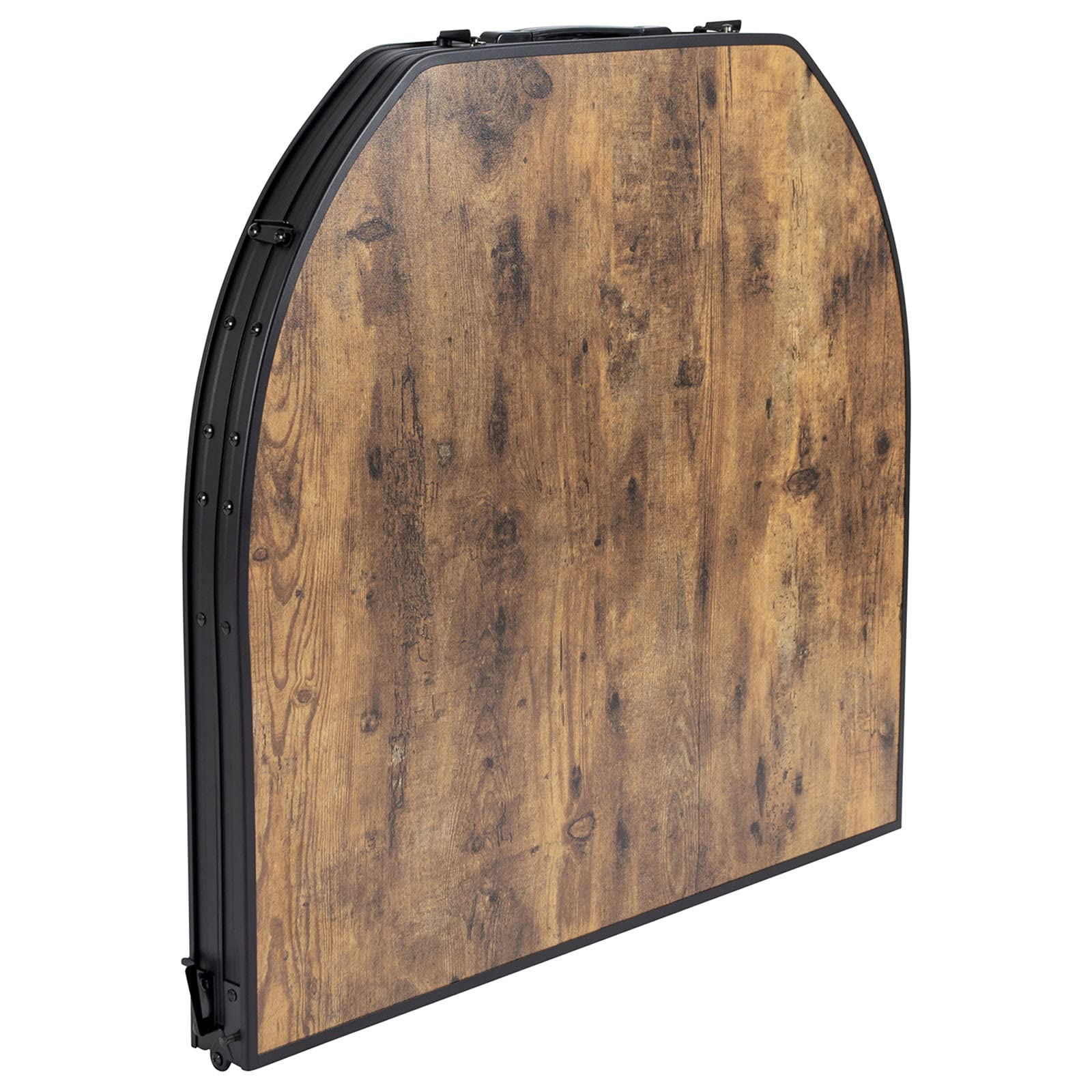 Bo-Camp - Industrial - Mesa - Woodbine - Oval - Modelo Maleta - 150x80 cm
