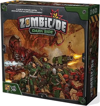 Zombicide Invader Dark Side Expansion - Uncover The Deadly Secrets of PK-L7 with Green Squad! Cooperative Strategy Game with Tabletop Miniatures, Ages 14+, 1-6 Players, 1 Hour Playtime, Made by CMON