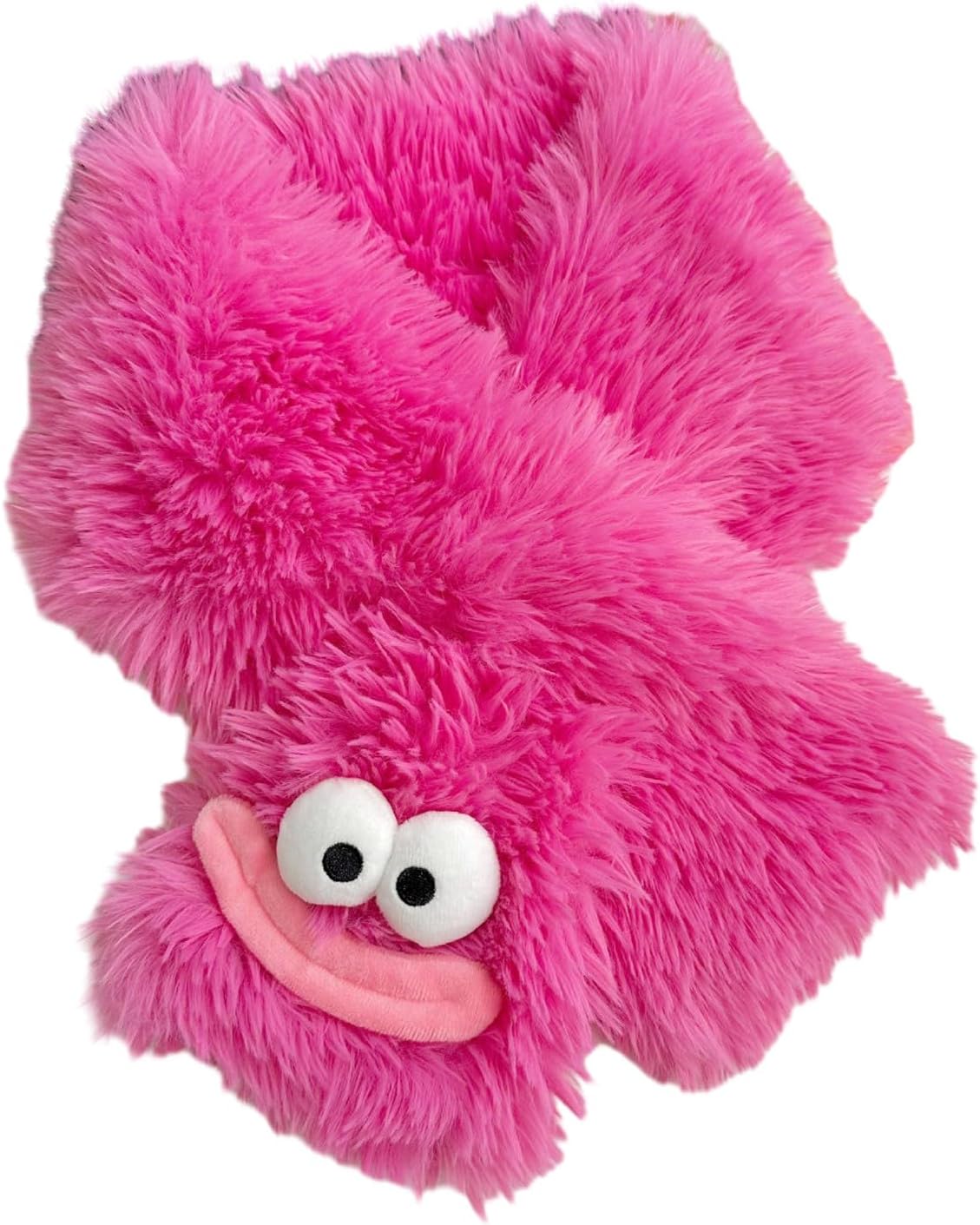 Winter Fleece Scarf Toddler Adjustable Neck Warmer Faux Furs Cross Collar Scarves Winter Girls