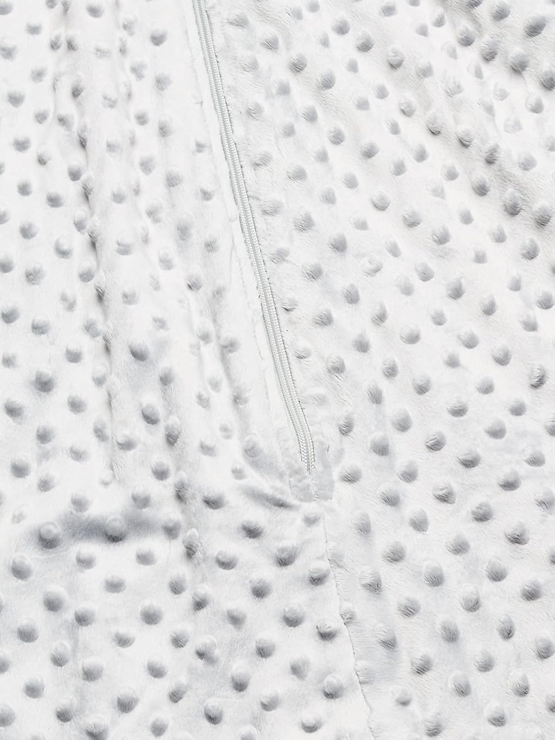 Hudson Baby Unisex Baby Plush Sleeping Bag, Sack, Blanket, Light Gray Dot Mink, 18-24 Months : Baby